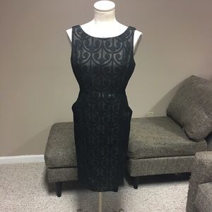 Milly “Little Black Dress” Beautiful Sheer Fabric